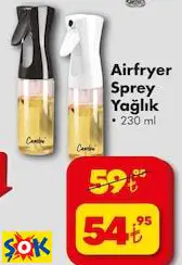 AİRFRYER SPREY YAĞLIK • 230 ML